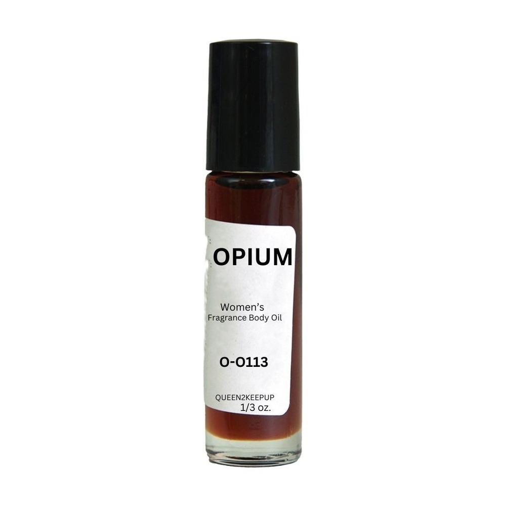 Opium (Women) Body Oil 10 ml Fragrance Similar 1/3 oz Roll-On Scent